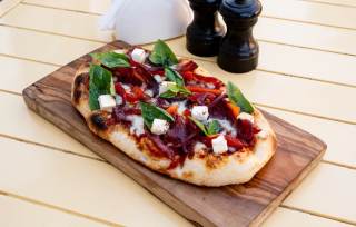 SMOKEY FLAT BREAD